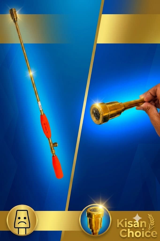 3FT BRASS GUN